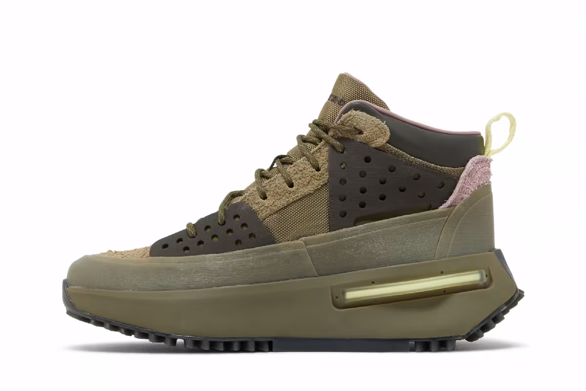Pharrell x adidas Hu NMD_S1 Ryat Focus Olive, view 4