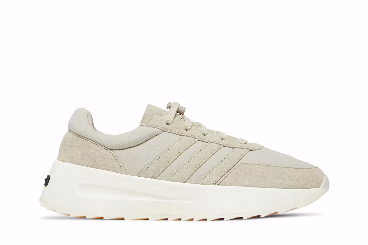 Fear of God Athletics x adidas Los Angeles Runner Sesame Cloud White, view 2