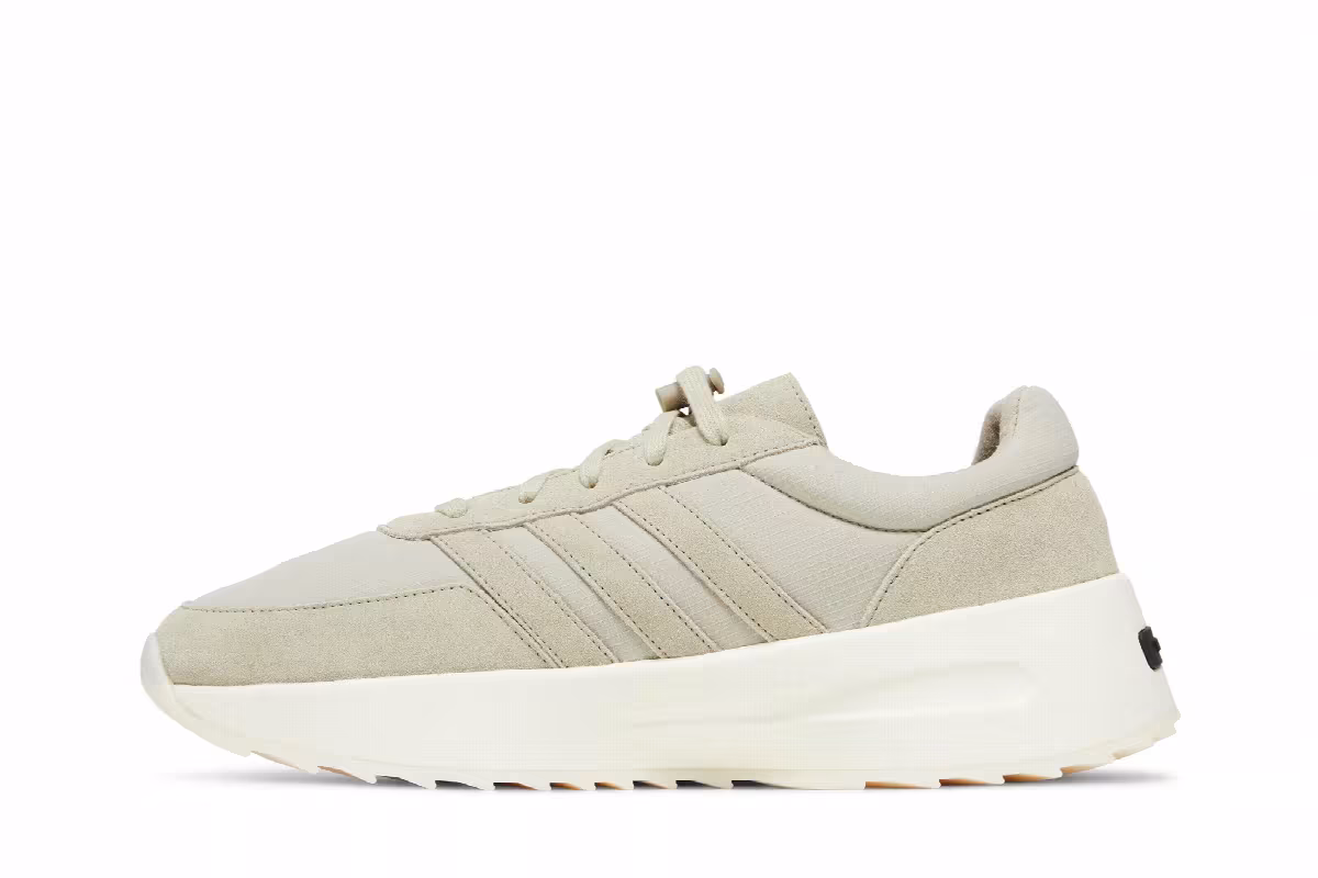 Fear of God Athletics x adidas Los Angeles Runner Sesame Cloud White, view 4