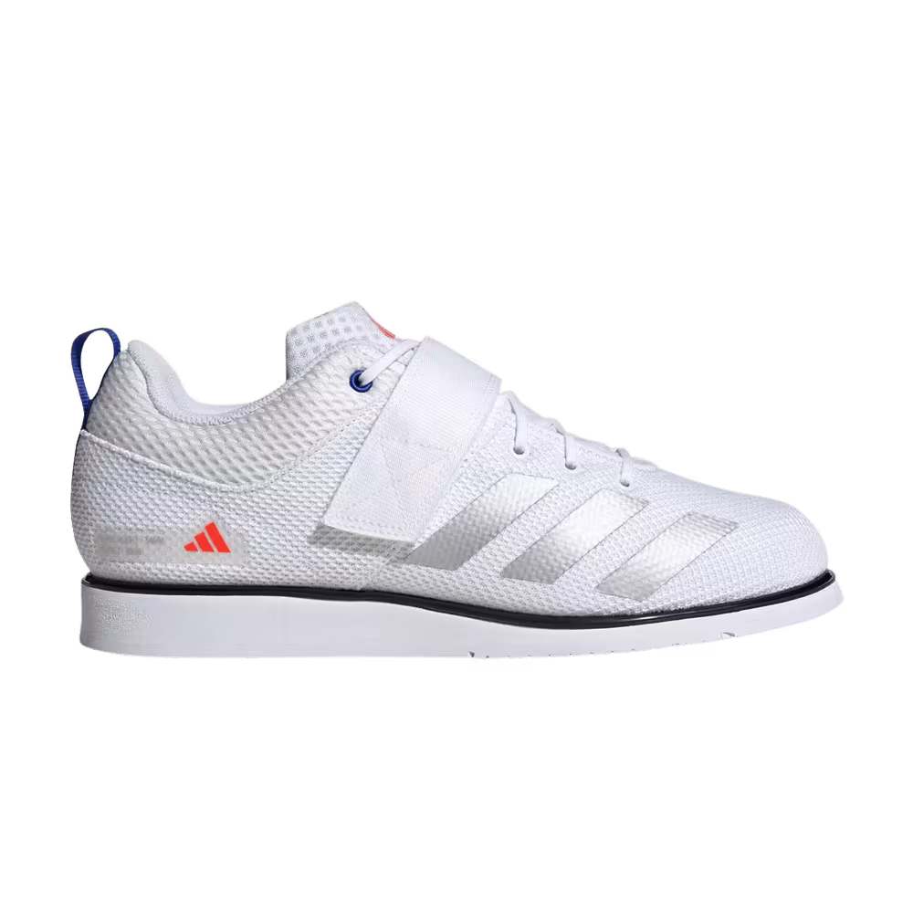 Adidas Powerlift 5 White Silver Metallic