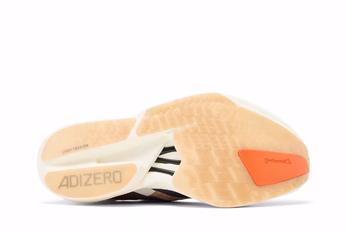 adidas Adizero Adios Pro 4 Chalk White Grey Strata, view 5