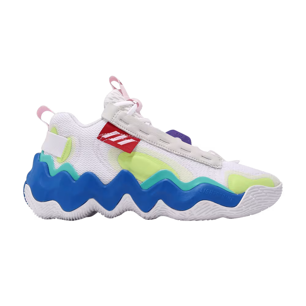 Adidas Exhibit B White Blue Rush
