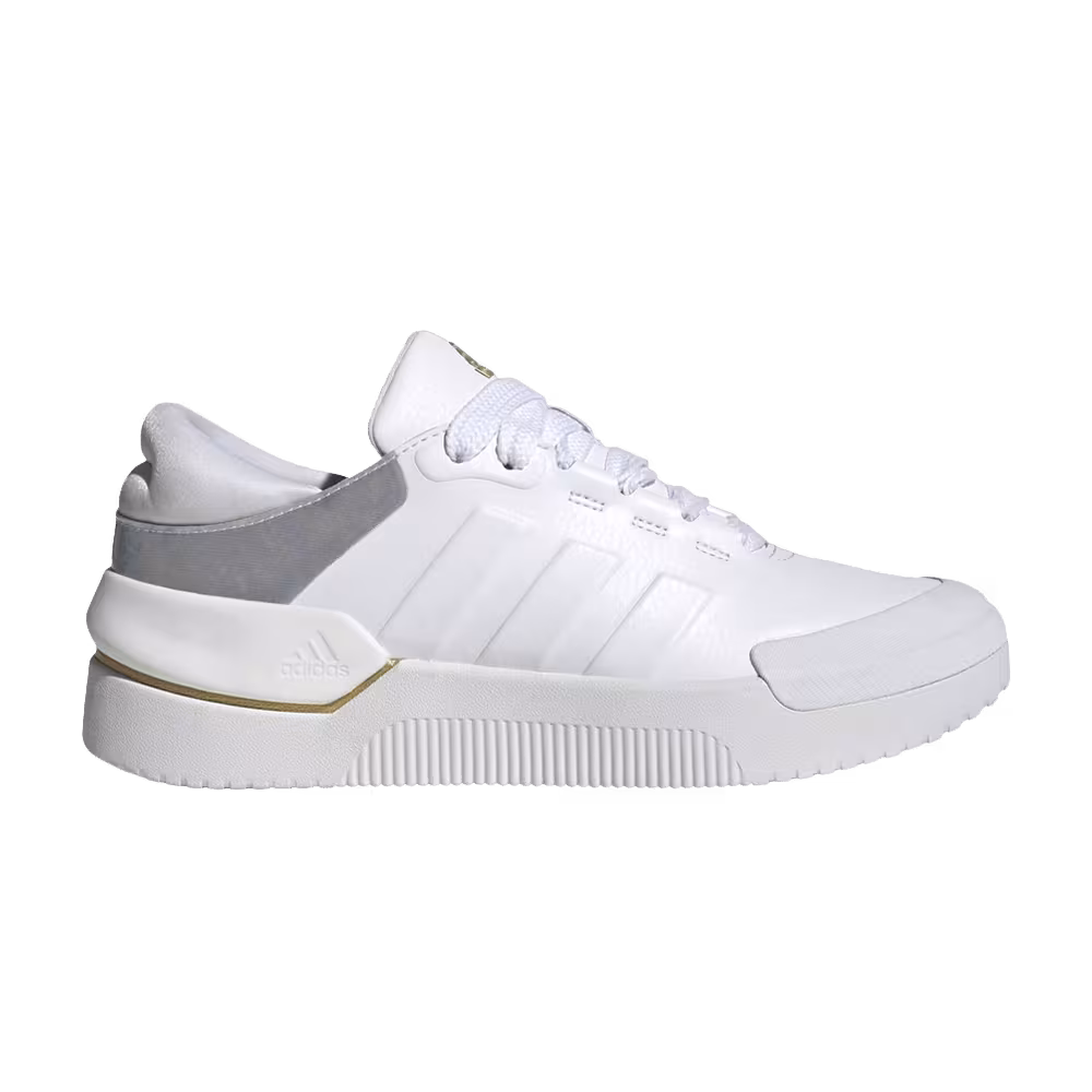 Adidas Women's Court Funk White Matte Gold