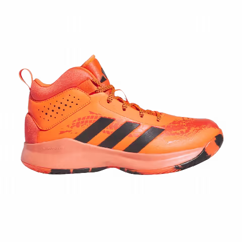 Adidas Cross 'Em Up 5 Wide J 'Solar Red Black'