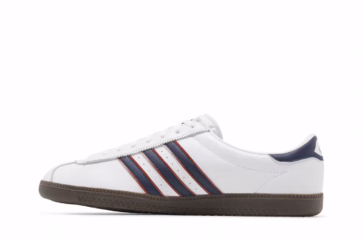 adidas Hochelaga SPZL White Navy Orange, view 4