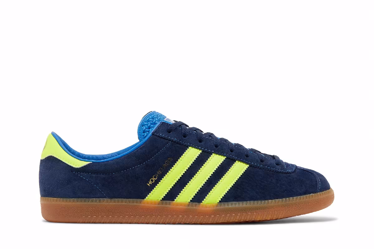 adidas Hochelaga SPZL Indigo Solar Yellow, view 2