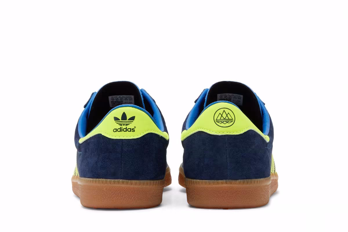 adidas Hochelaga SPZL Indigo Solar Yellow, view 7