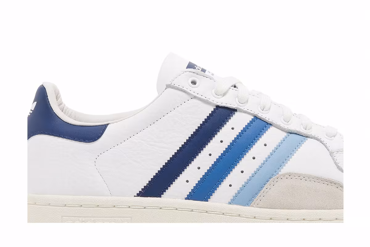 Sneakersnstuff x adidas Harlem White Blue, view 3