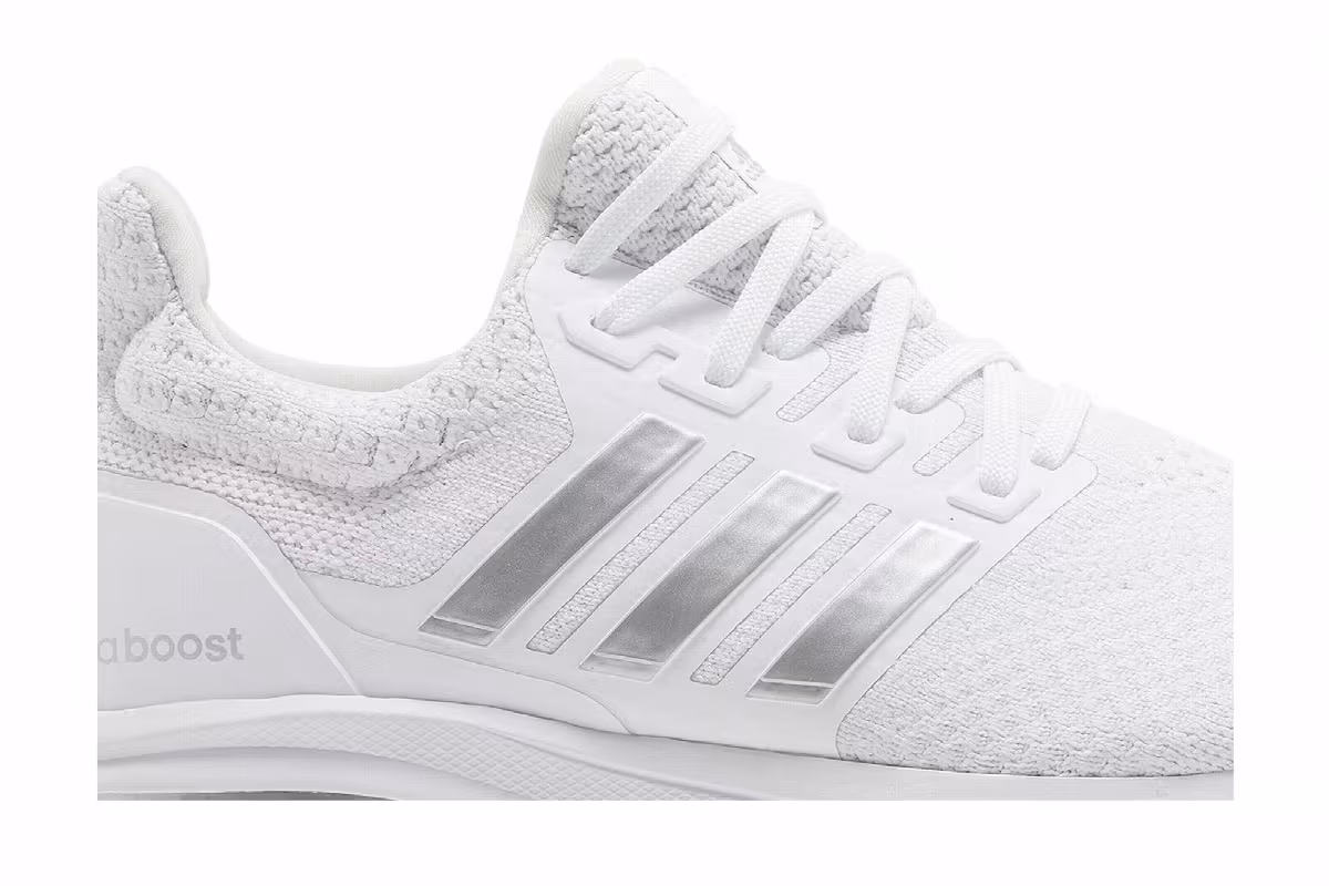 adidas UltraBoost DNA 5.0 Cleat White Silver Metallic, view 3