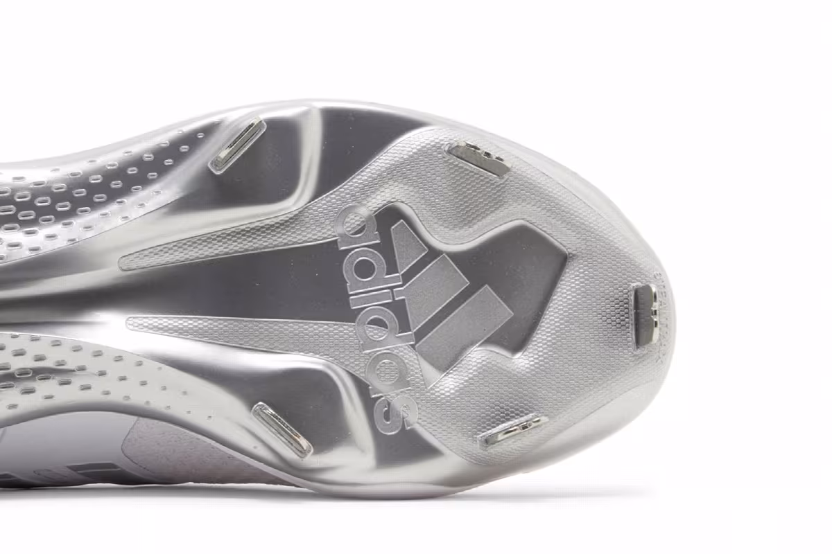 adidas UltraBoost DNA 5.0 Cleat White Silver Metallic, view 6