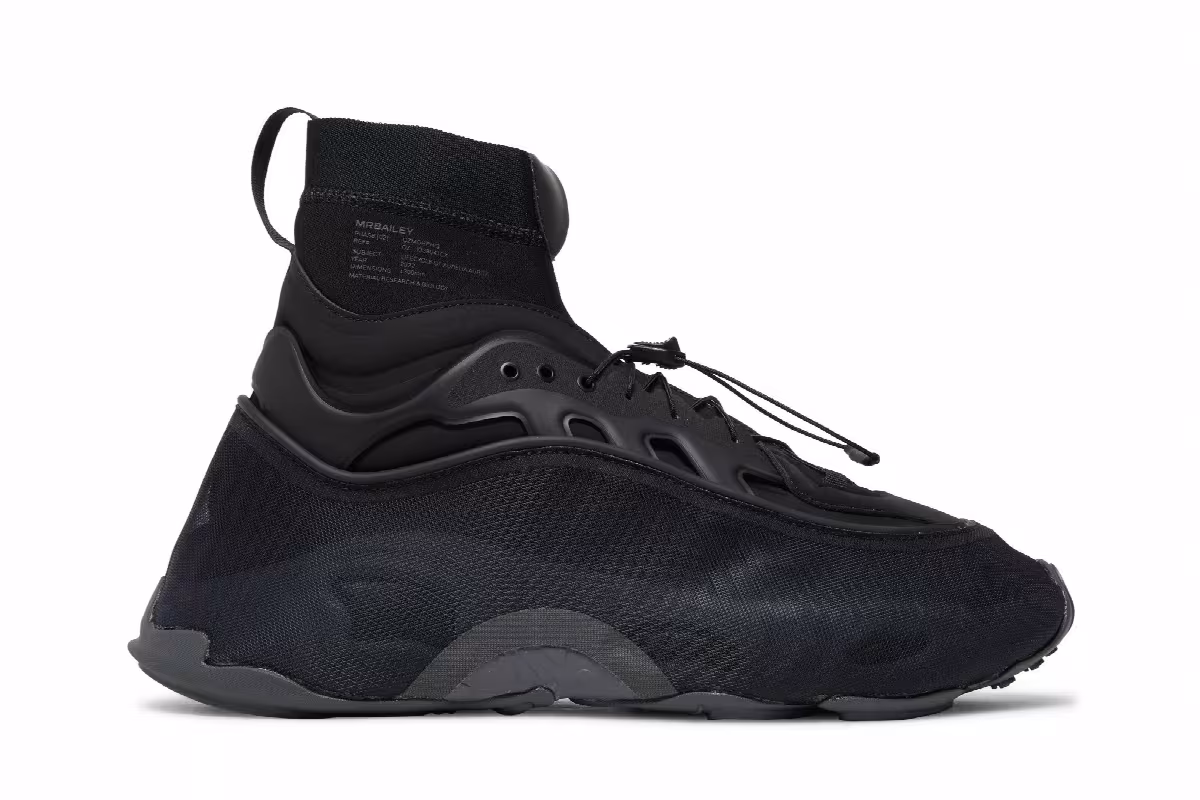 MRBAILEY x adidas Ozmorphis Core Black, view 2