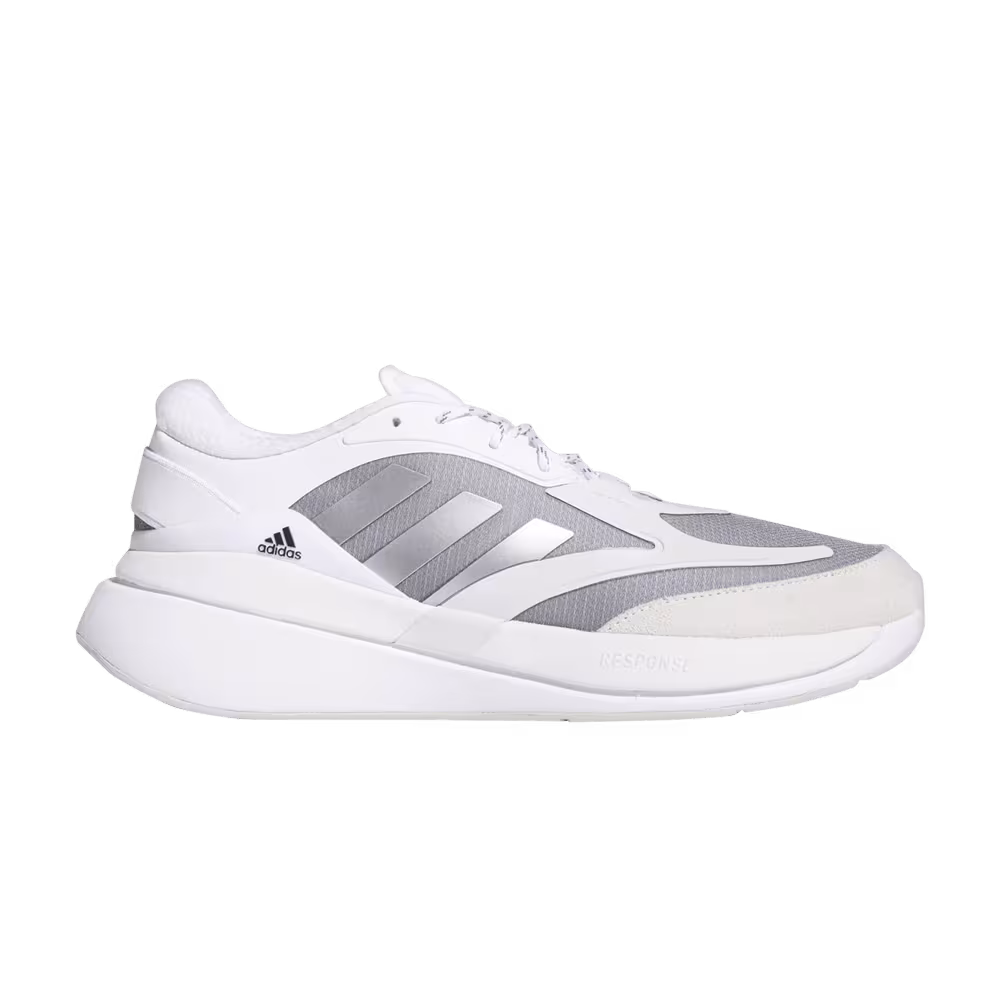 Adidas Women's Brevard White Silver Metallic