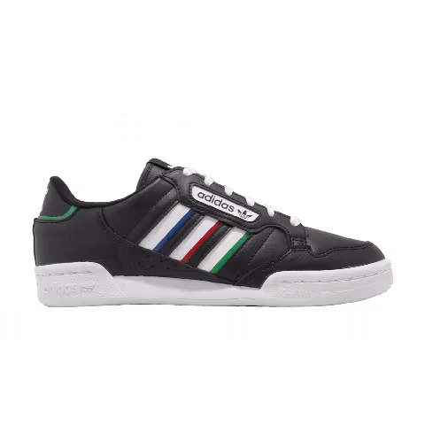 Adidas Continental 80 Stripes J 'Black White Vivid Red'