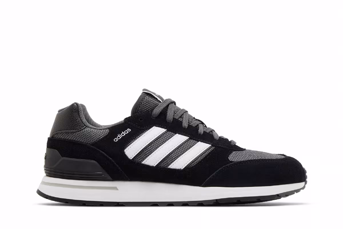 adidas Run 80s Black White, view 2