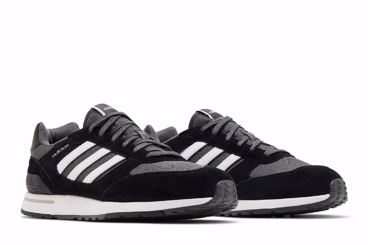 adidas Run 80s Black White, view 9