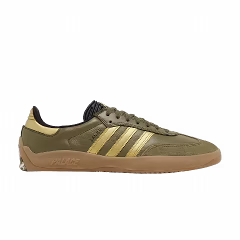 Palace x adidas Puig Samba 'Olive Gold'