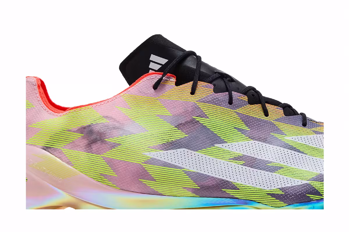 adidas X Crazylight+ FG Lucid Lemon Solar Red, view 3