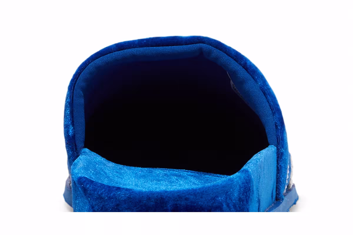 Adidas Adimule Slide Blue Velvet, view 8