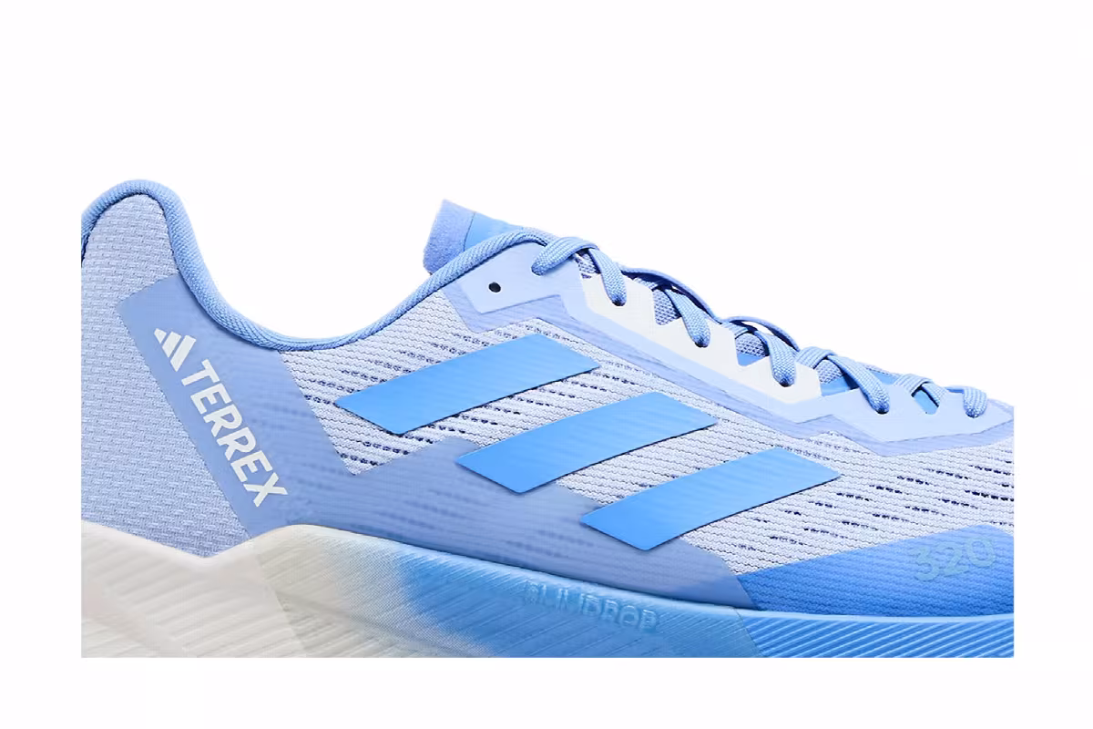 Adidas Terrex Agravic Flow 2 Blue Dawn Impact Orange, view 3