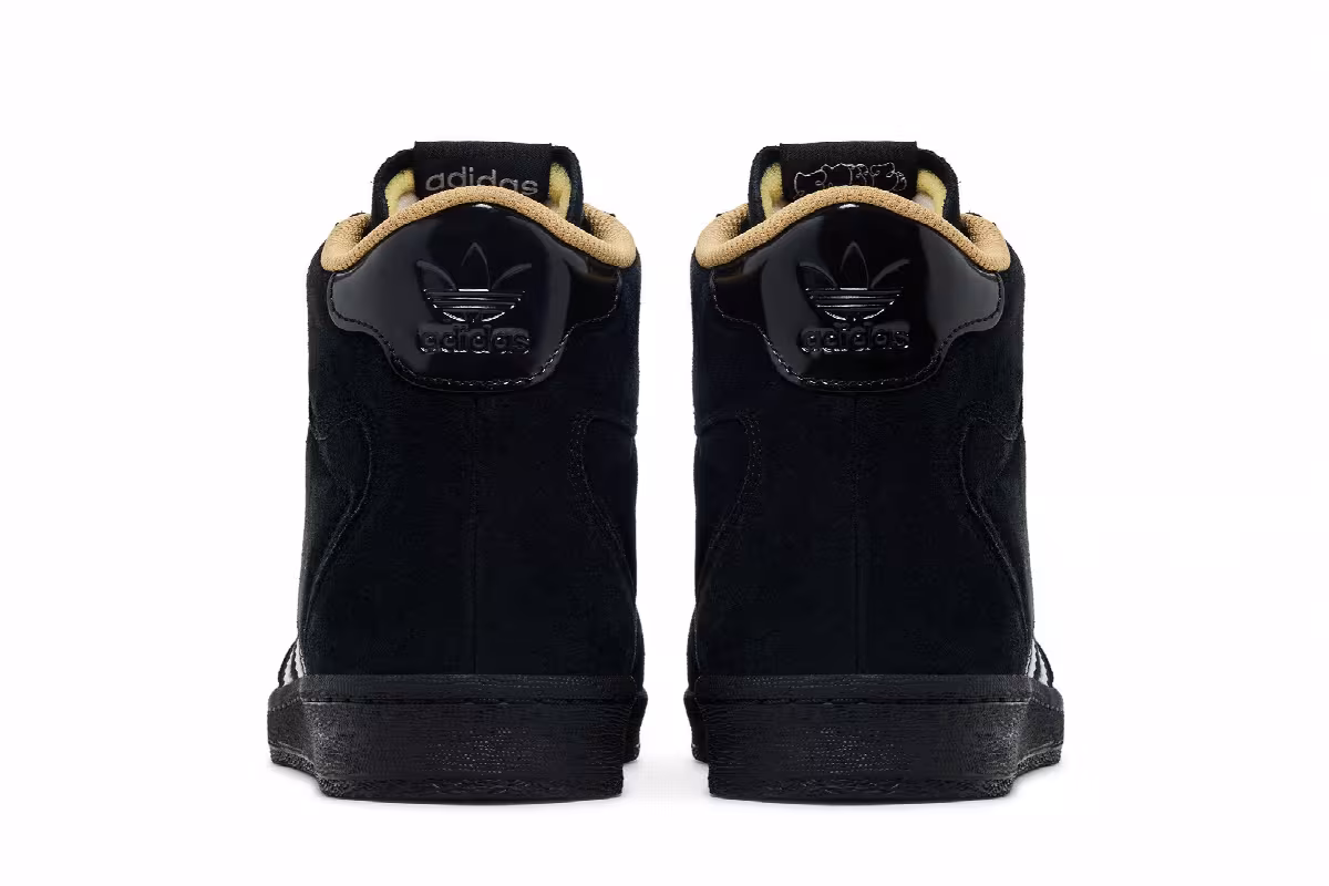 Sneeze x adidas Superskate Black Golden Beige, view 7