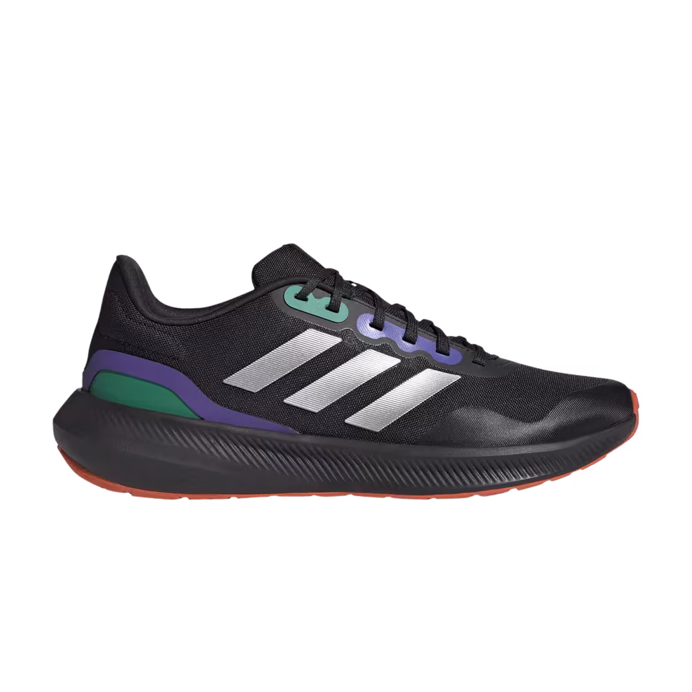 Adidas Runfalcon 3.0 TR Black Purple Green
