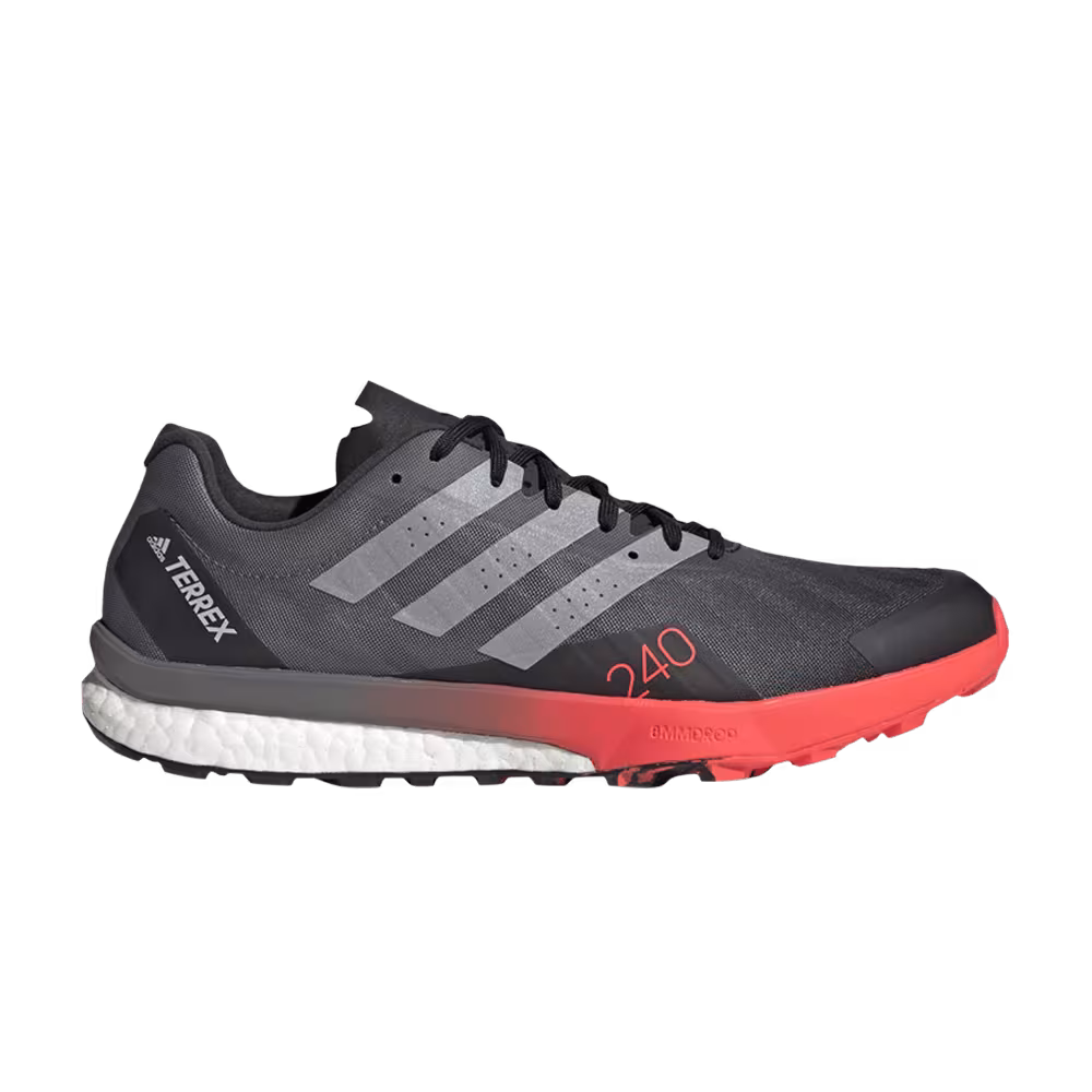 Adidas Terrex Speed Ultra Trail Black Solar Red