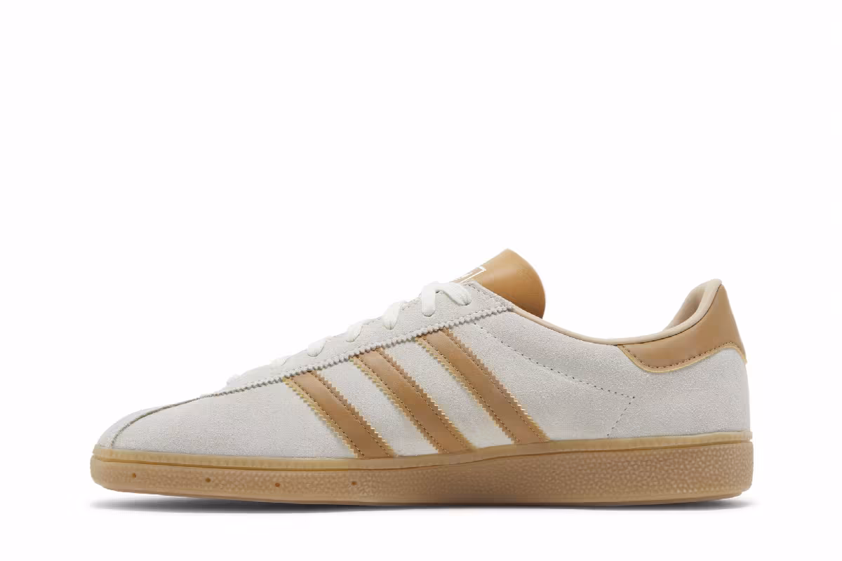 adidas Munchen Cream White Mesa, view 4