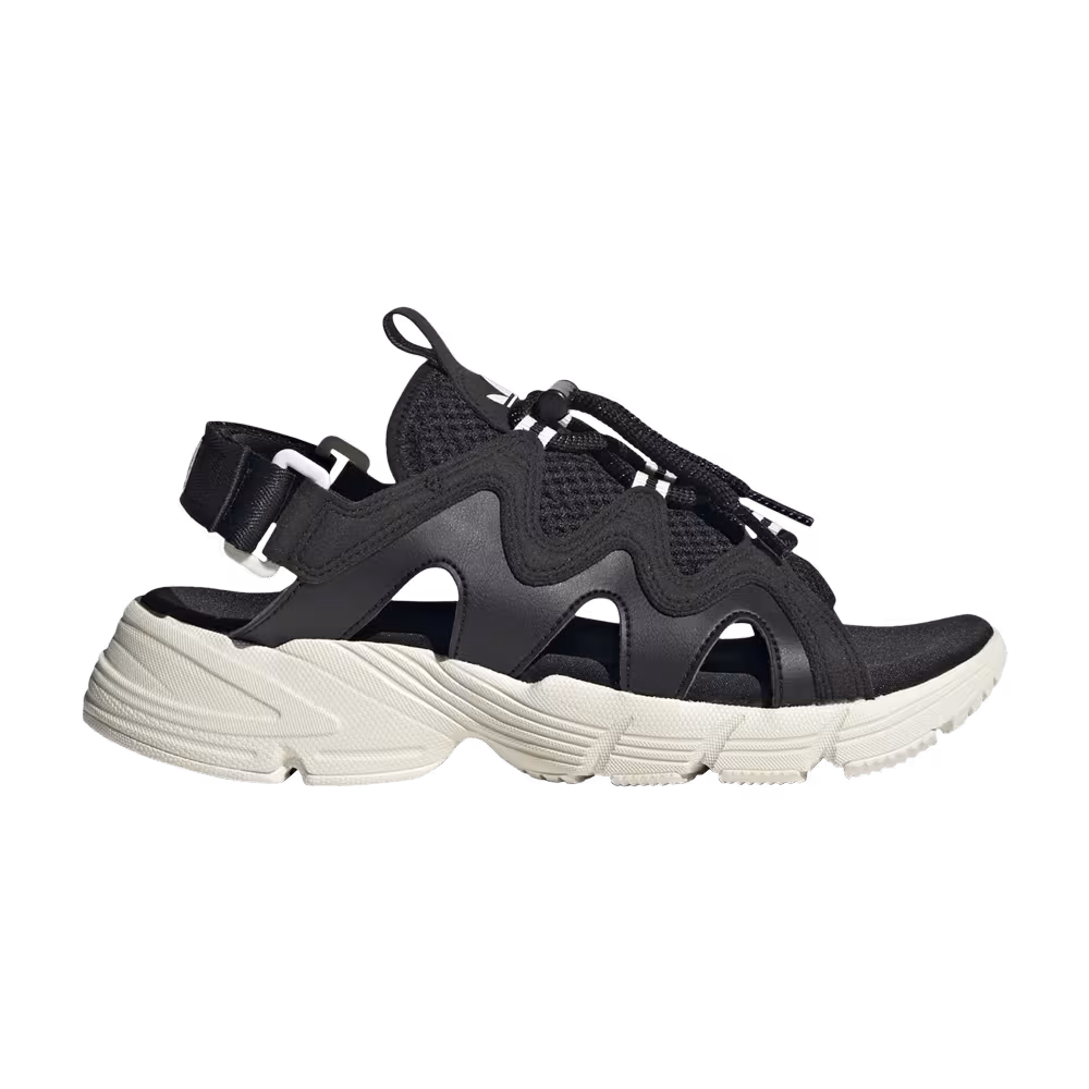 adidas Women's Astir Sandal Black Off White