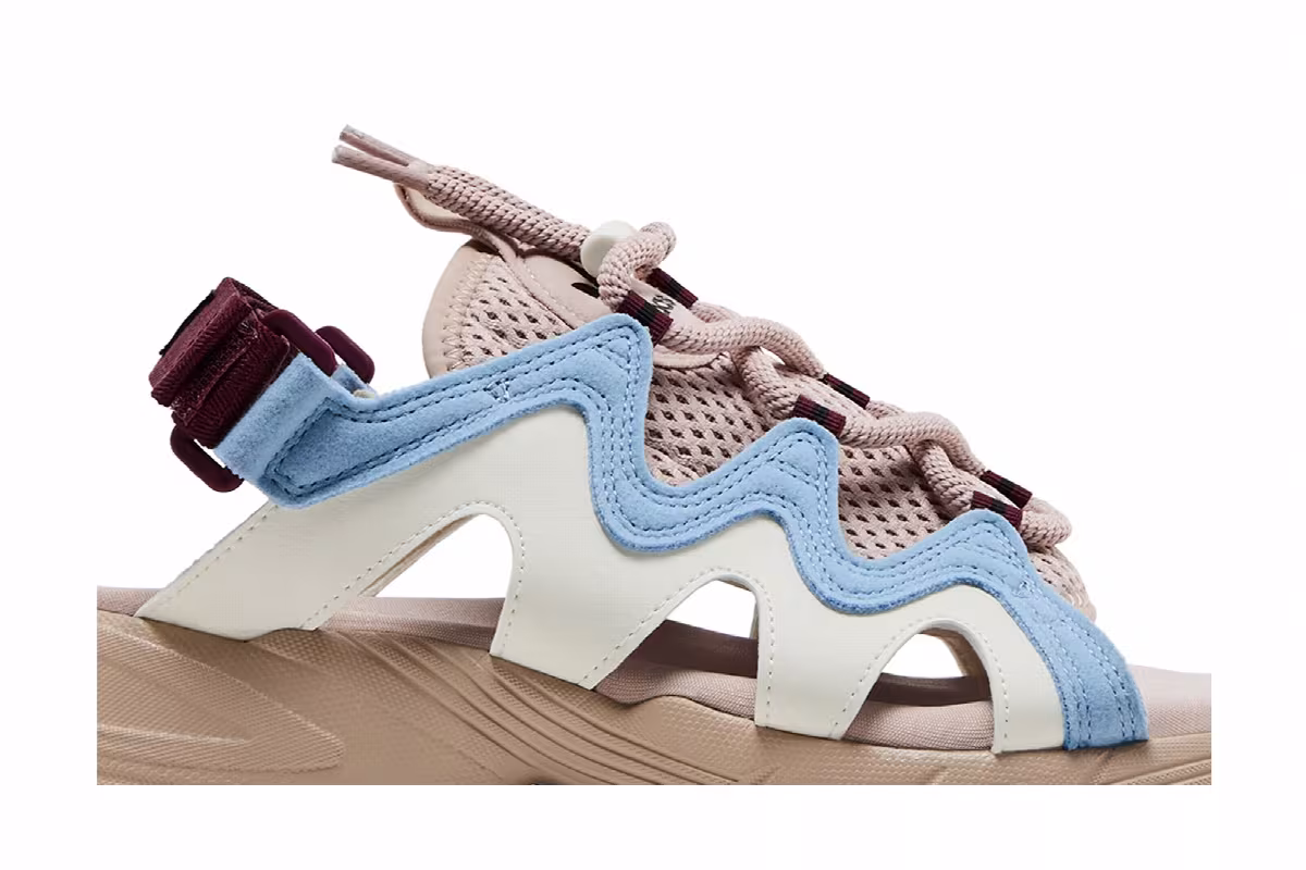 Adidas Women's Astir Sandal Wonder Taupe Blue, view 3