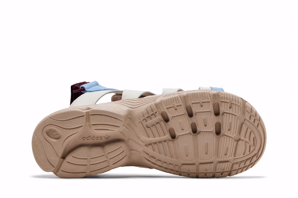 Adidas Women's Astir Sandal Wonder Taupe Blue, view 5