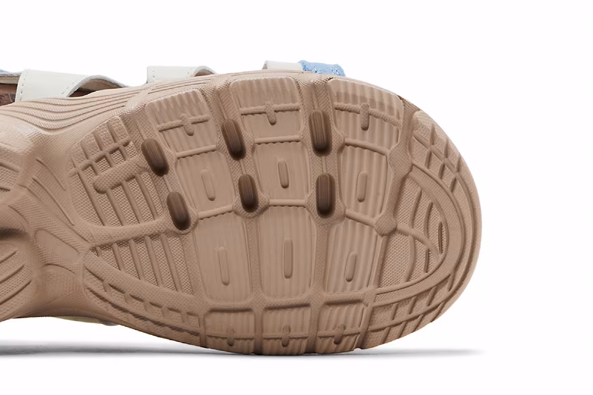 Adidas Women's Astir Sandal Wonder Taupe Blue, view 6