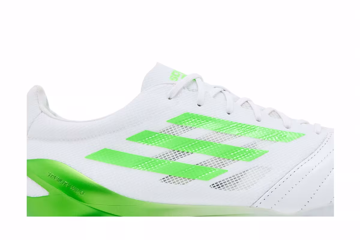 adidas X Speedportal 99 Leather.1 FG Silvergreen, view 3