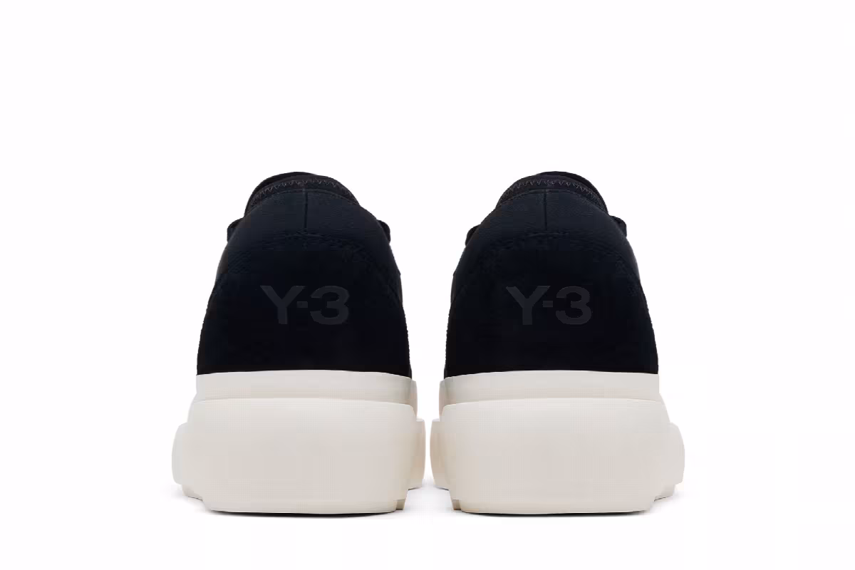 adidas Y-3 Ajatu Court Formal Black Off White, view 7