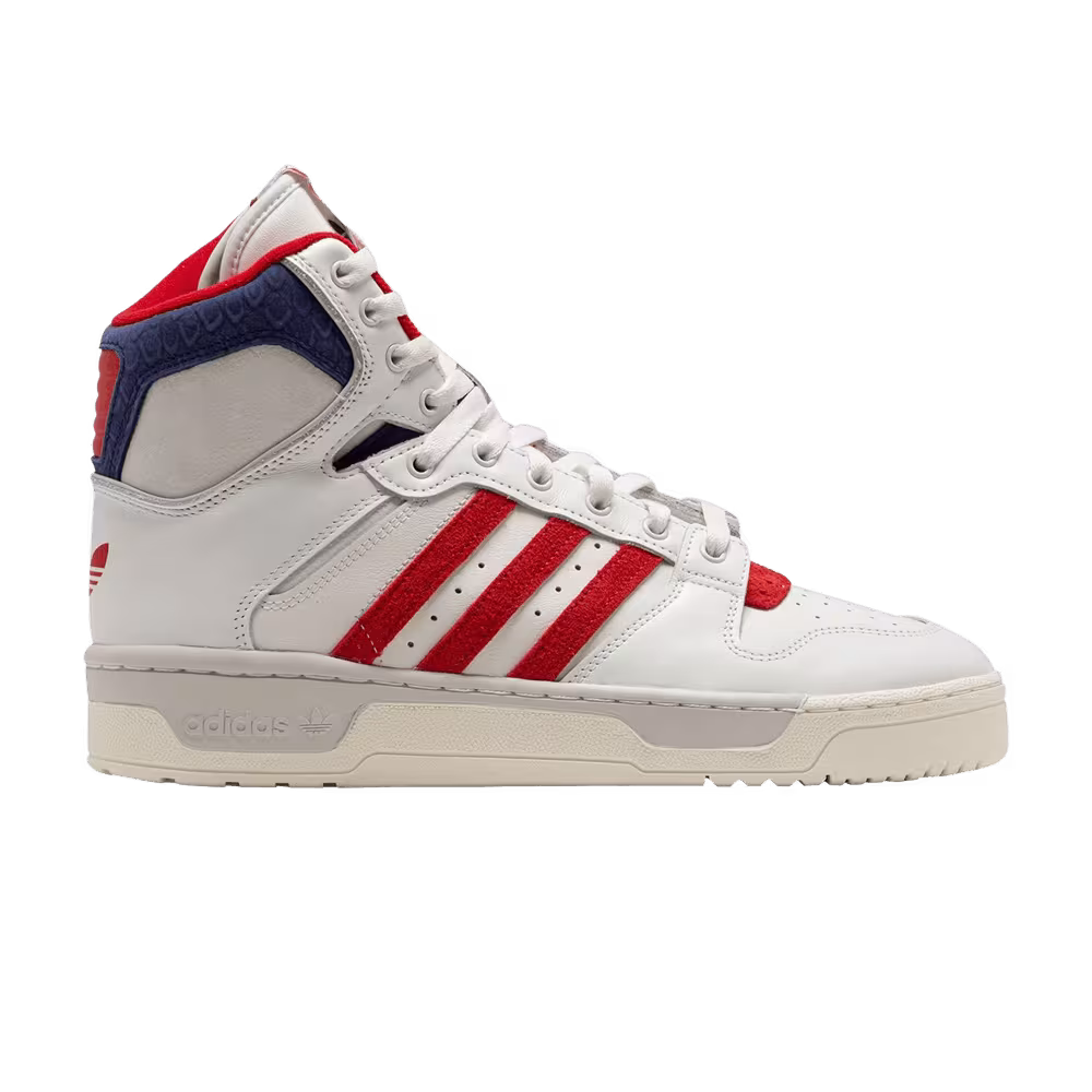 Adidas Conductor High White Scarlet Python