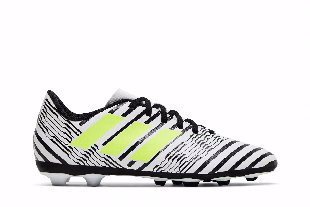 Adidas Nemeziz 17.4 FxG J White Black Solar, view 2