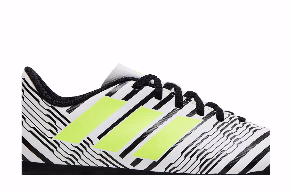 Adidas Nemeziz 17.4 FxG J White Black Solar, view 3