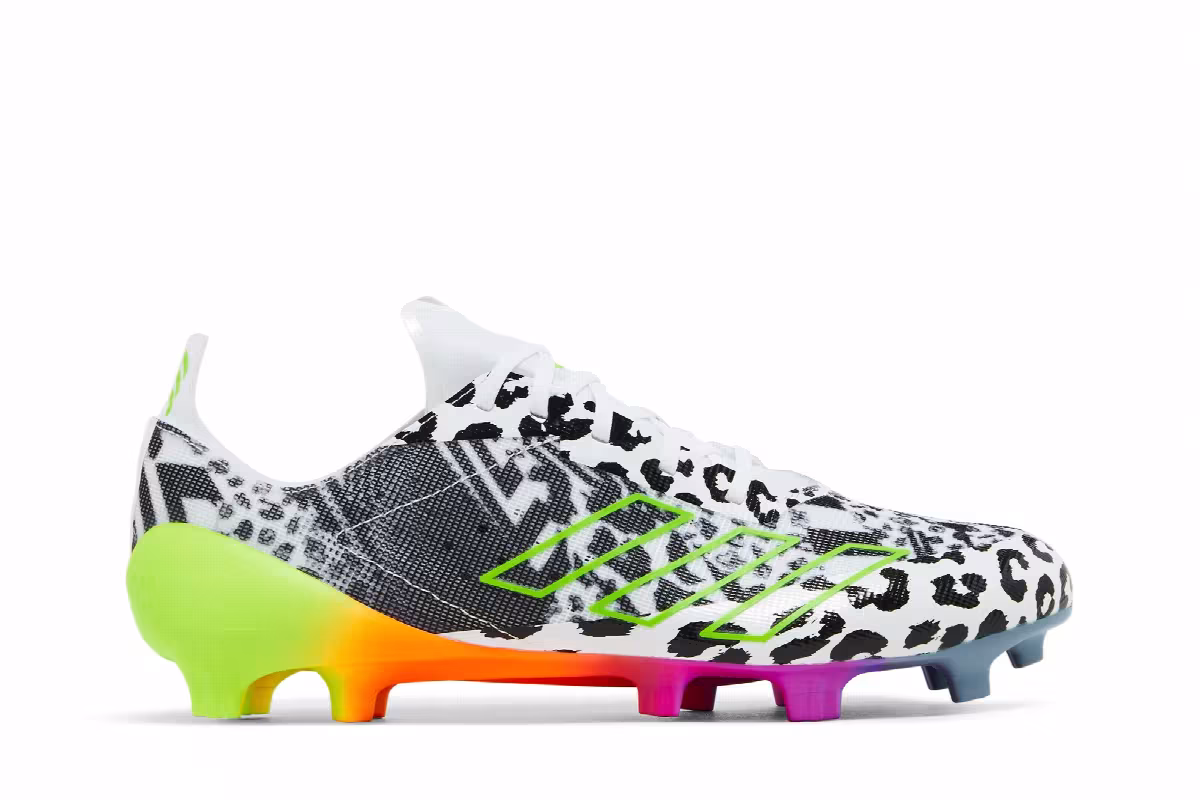 adidas Adizero 40 Mismatch - White Multi-Color, view 2
