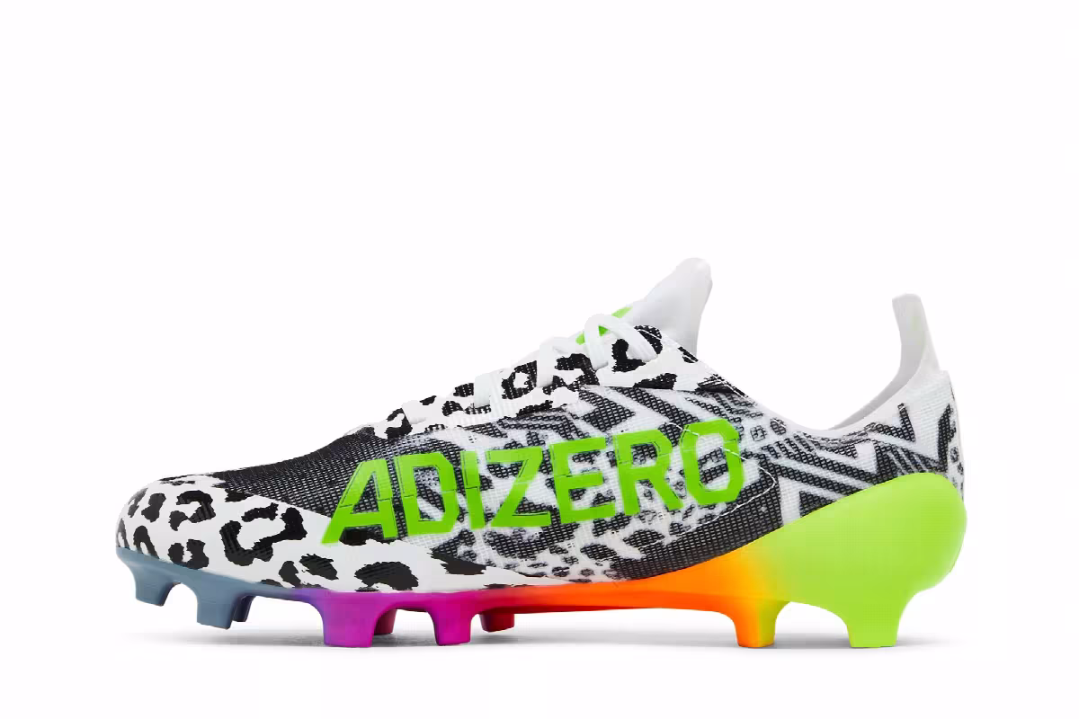 adidas Adizero 40 Mismatch - White Multi-Color, view 4