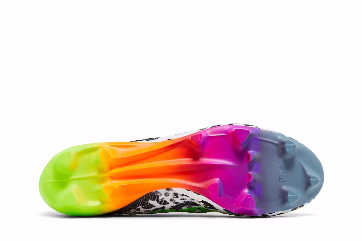 adidas Adizero 40 Mismatch - White Multi-Color, view 5