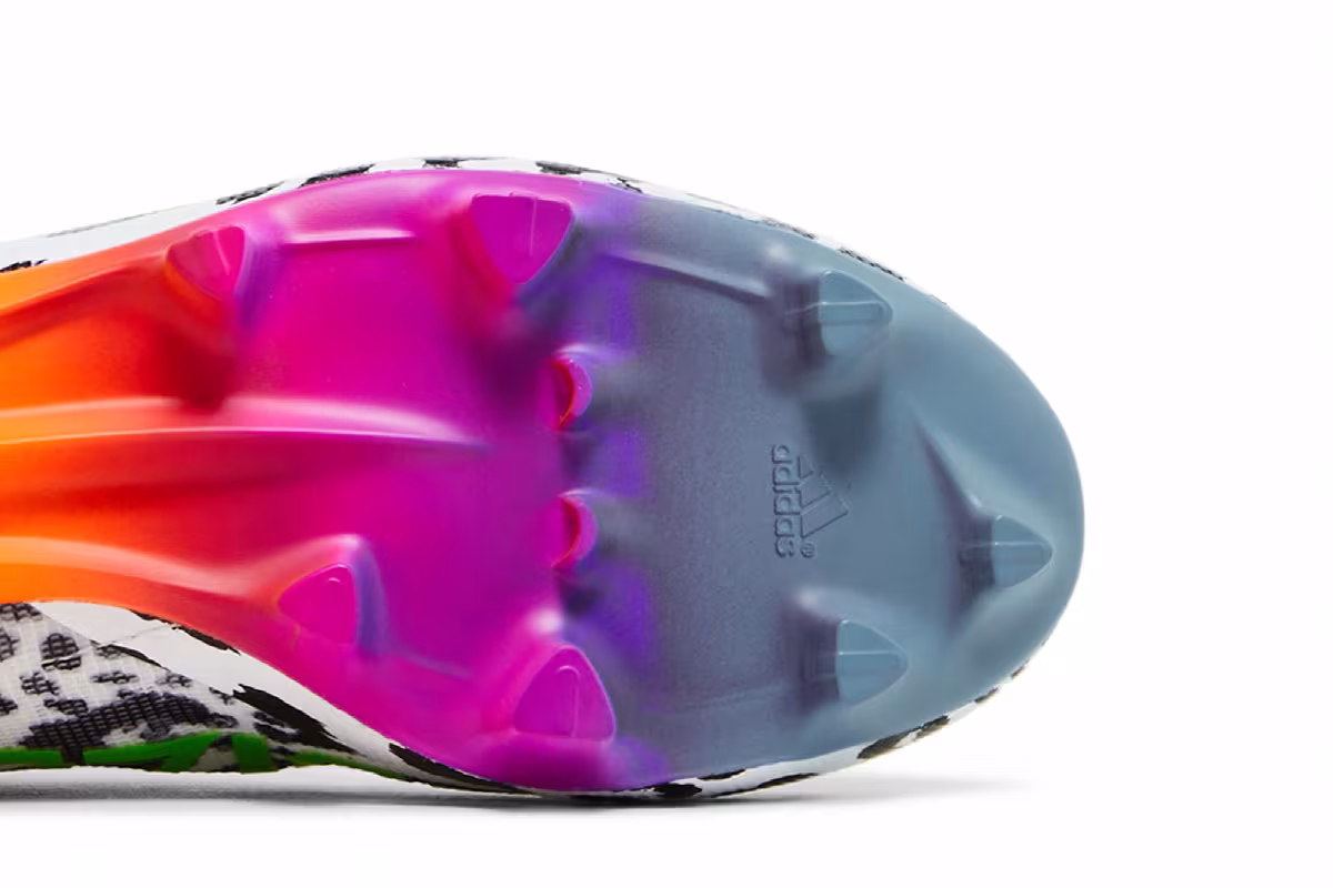 adidas Adizero 40 Mismatch - White Multi-Color, view 6