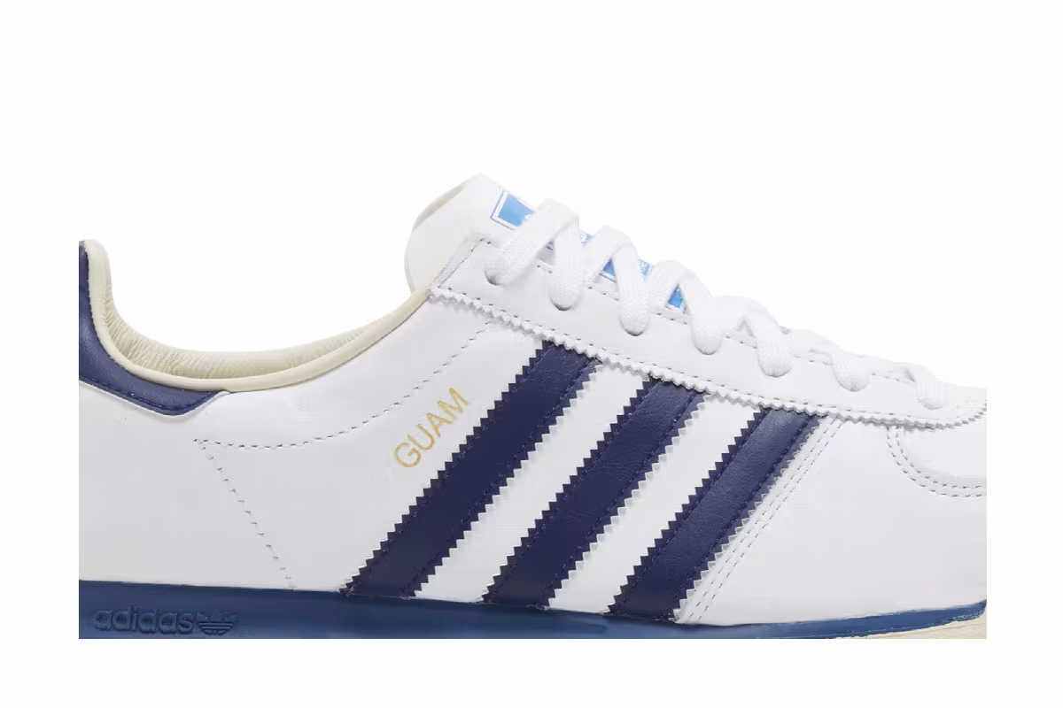 adidas Guam White Dark Blue, view 3