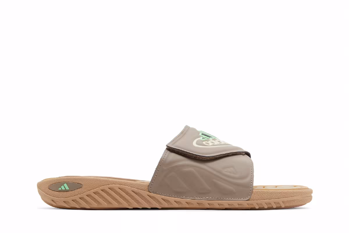 Adidas Reptossage Slide Chalky Brown, view 2