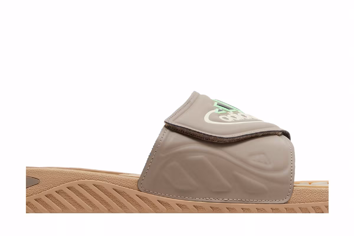 Adidas Reptossage Slide Chalky Brown, view 3
