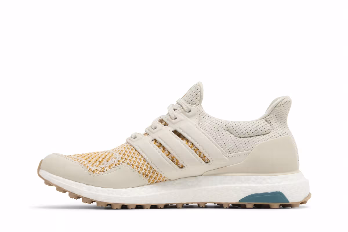 adidas UltraBoost 1.0 Spikeless Golf Aluminium Preloved Yellow, view 4