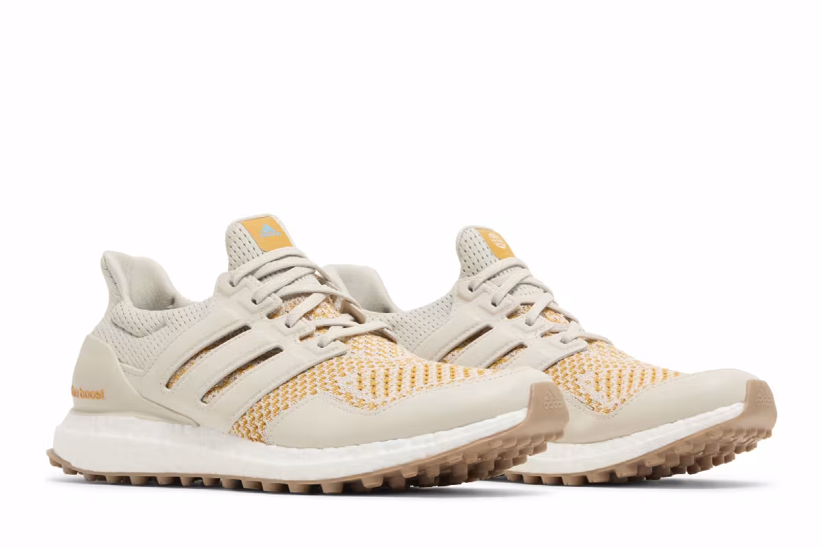 adidas UltraBoost 1.0 Spikeless Golf Aluminium Preloved Yellow, view 9