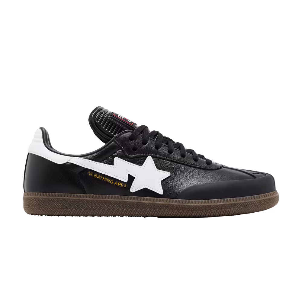 BAPE x adidas Samba Black White Gum