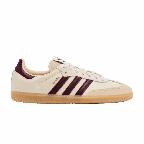 adidas Samba OG 'Wonder White Shadow Red Gum'