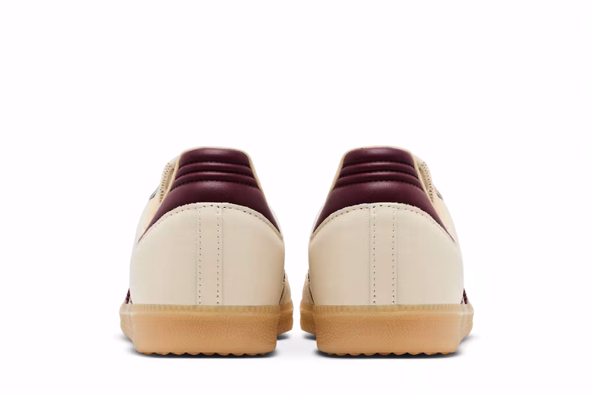 adidas Samba OG Wonder White Shadow Red Gum, view 7