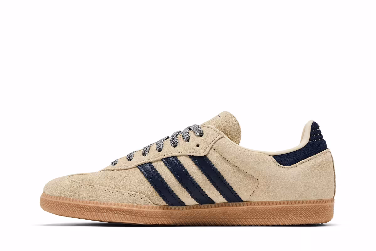 adidas Samba OG Warm Vanilla Night Indigo, view 4