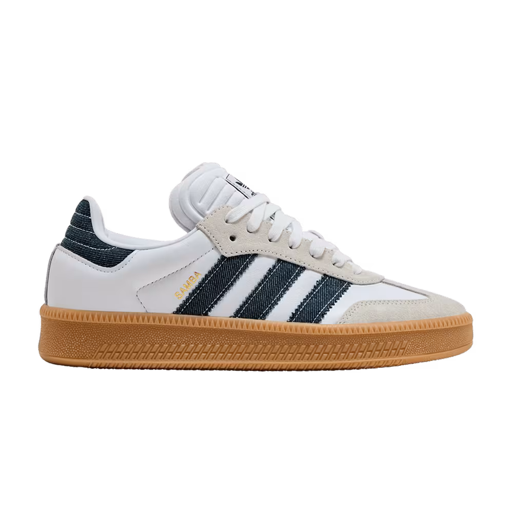 adidas Samba XLG White Night Indigo Denim
